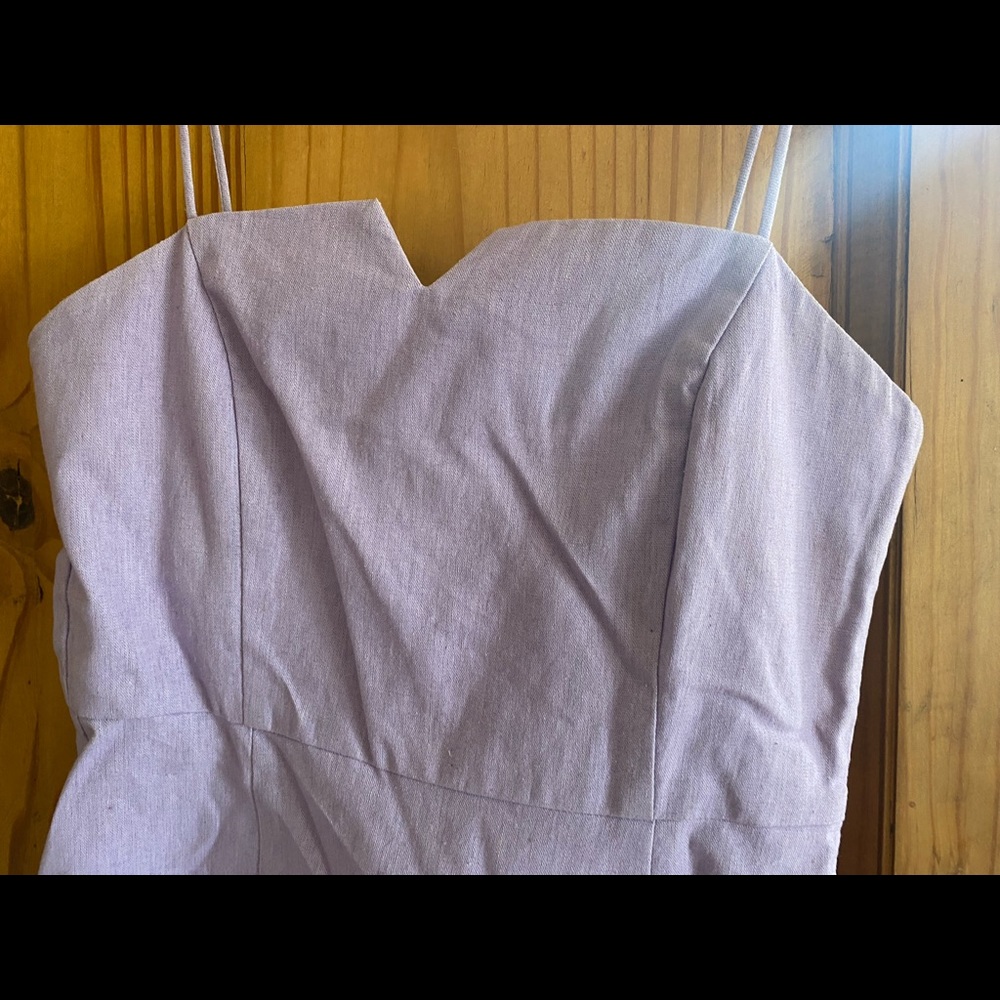 Linen Mini Dress - Picture 3 of 3